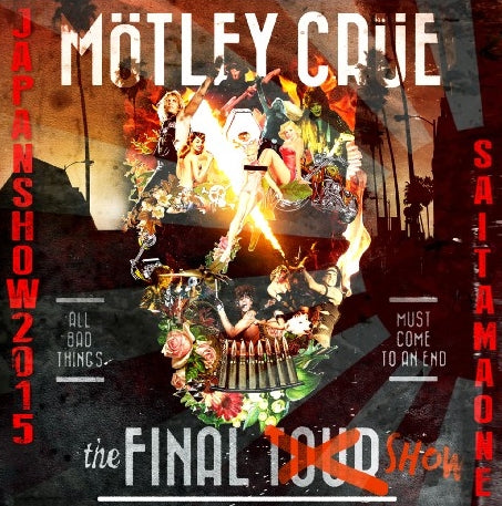 MOTLEY CREW 2015 JAPAN PERFORMANCE DATE FEBRUARY 14 SAITAMA ( CD )