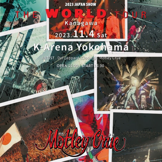 MOTLEY CREW 2023 JAPAN PERFORMANCE NOVEMBER 4 YOKOHAMA H_SBD ( CD )