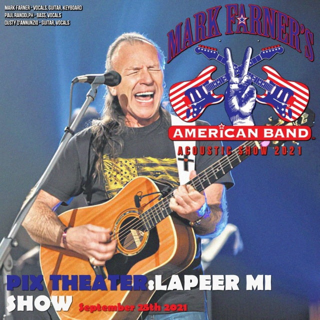 MARK FURNER SEPTEMBER 25, 2021 MICHIGAN LAPIA ACOUSTIC SHOW ( CD )