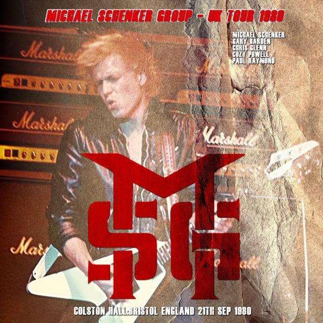 MICHAEL SCHENKER GROUP 1980 SEPTEMBER 21 BRISTOL ENGLISH ( CD )