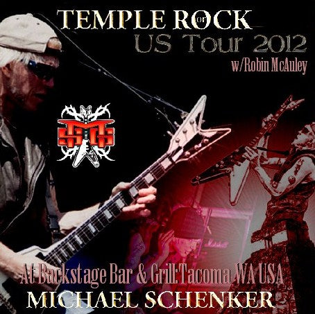 MICHAEL SCHENKER 2012 AMERICAN TOUR TACOMA WA USA FEBRUARY 18TH ( CD )