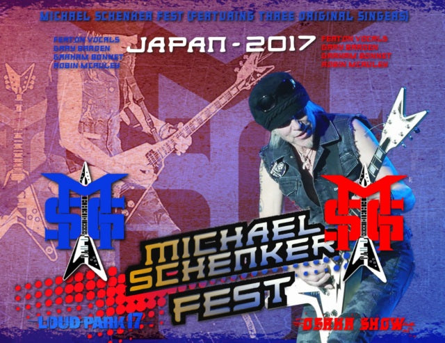 MICHAEL SCHENKER 2017 JAPAN PERFORMANCE SAITAMA & OSAKA H_SBD COMPLETE ( CD )