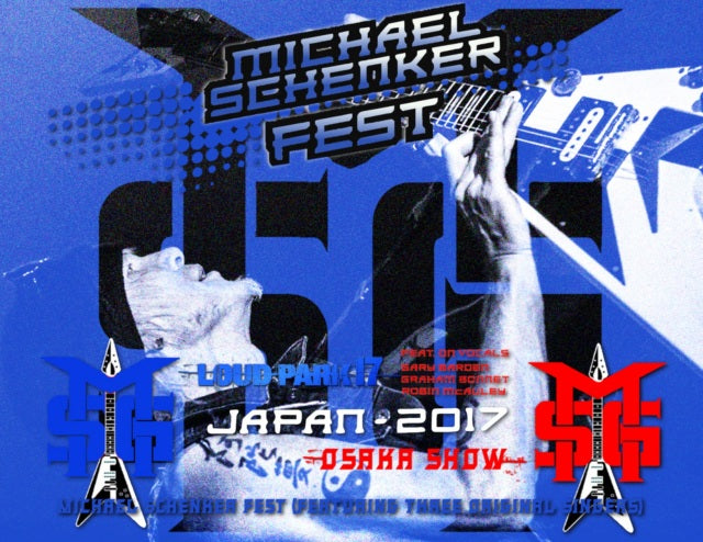 MICHAEL SCHENKER 2017 JAPAN PERFORMANCE SAITAMA & OSAKA COMPLETE ( CD )