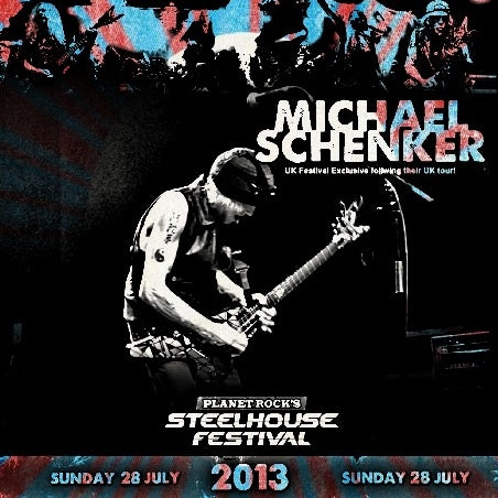 MICHAEL SCHENKER 2013 EUROPEAN TOUR FINAL DAY JULY 28 WALES UK ( CD )