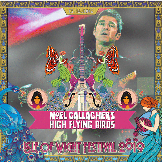 NOEL GALLAGERS JUNE 14, 2019 WIGHT ISLAND ROCK FESTIVAL SBD ( CD )