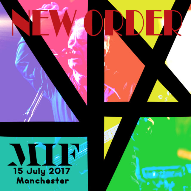 NEW ORDER 2017 EUROPEAN TOUR JULY 15 MANCHESTER ( CD )