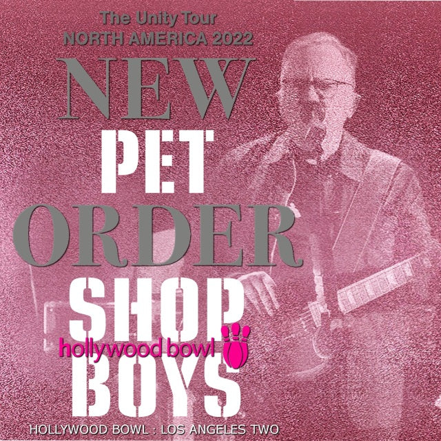 NEW ORDER 2022 NORTH AMERICAN TOUR OCTOBER 8 HOLLYWOOD BALL ( CD )