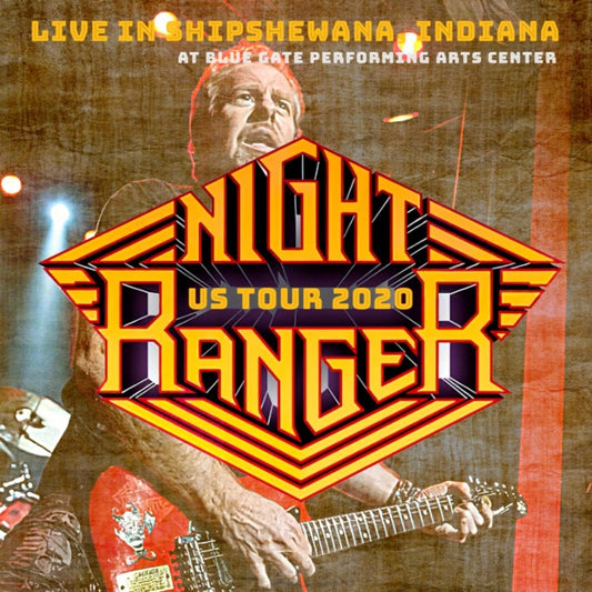 NIGHT RANGER 2020 US TOUR OCTOBER 31ST INDIANA ( CD )