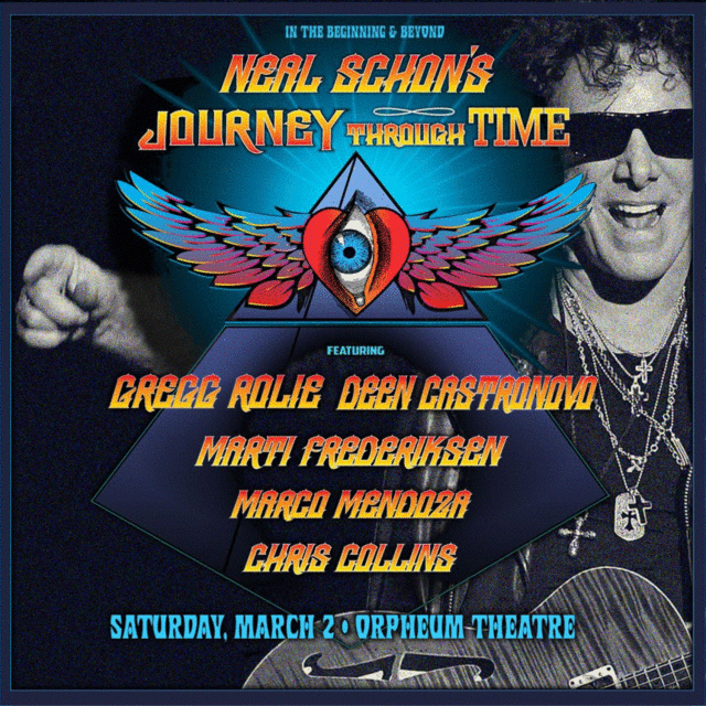 NEAL SCHON'S JOURNEY THROUGH TIME TOUR 2019 LAST DAY MARCH 2 LOS ANZELS ( CD )