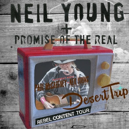 NEIL YOUNG & PROMISE OF THE REAL 2016 US TOUR OCTOBER 8 DESERT TRIP ( CD )