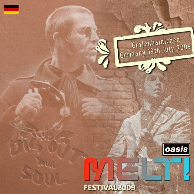 OASIS 2009 FINAL TOUR JULY 19 GERMANY MELT! FESTIVAL SBD COMPLETE EDITION ( CD )