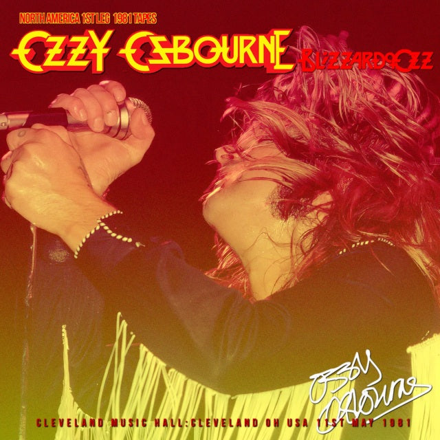 OZZY BONE 1981 US TOUR MAY 11 CLEVELAND SBD ( CD )