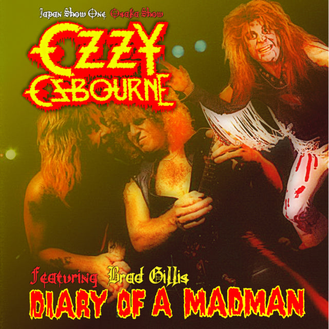 OZZY OSBOURNE 1982 FIRST DAY OF JAPAN'S PERFORMANCE JULY 9, OSAKA ( CD )