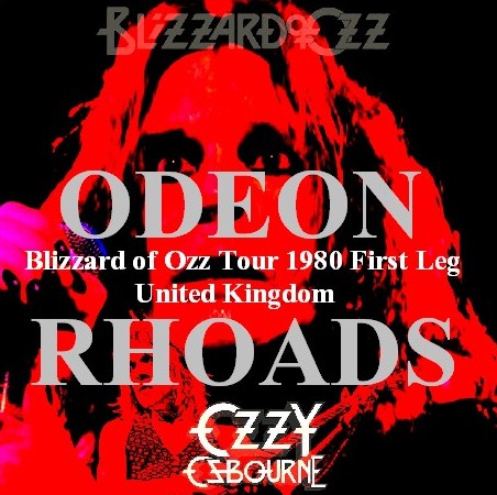 COLLECTOR'S CD OZZY OSBOURNEW RANDY ROSE BLIZZARD OFZZ TOUR FIRST LEG UK 1980 LONDON1980.09.20 HAMMERSMITH ODEON ( W/RANDY ROSE BLIZZARD OF OZ TOUR FIRST LEG UK 1980 LONDON )