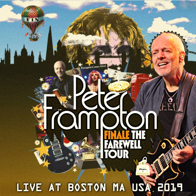 PETER FRAMPTON 2019 AMERICAN TOUR JULY 9 BOSTON ( CD )