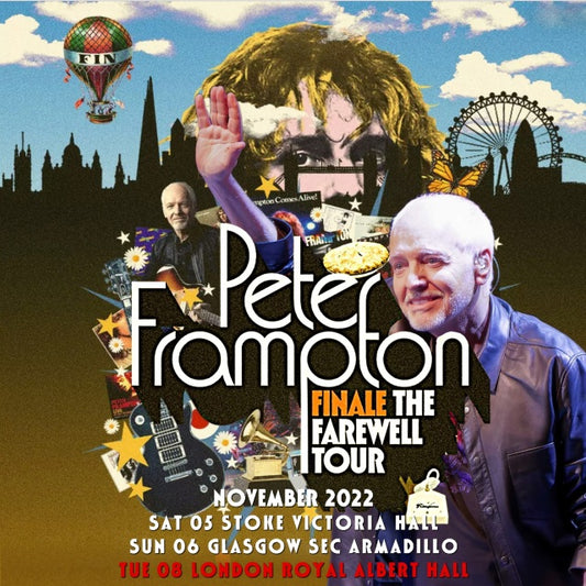 PETER FRAMPTON 2022 EUROPEAN TOUR NOVEMBER 8 LONDON ( CD )