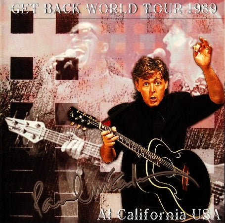 PAUL MCCARTNEY 1989 AMERICAN TOUR NOVEMBER 27 CALIFORNIA GET BACK ( CD )