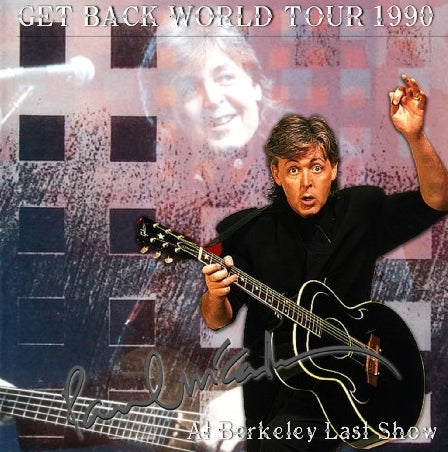 PAUL MCCARTNEY 1990 AMERICAN TOUR APRIL 1ST BERKELEY LAST DAY GET BACK TOURSBD ( CD )