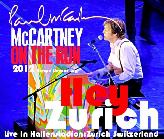 PAUL MCCARTNEY 2012 PERFORMANCE MARCH 26 SWITZERLAND ON THE RUN TOUR ( CD )