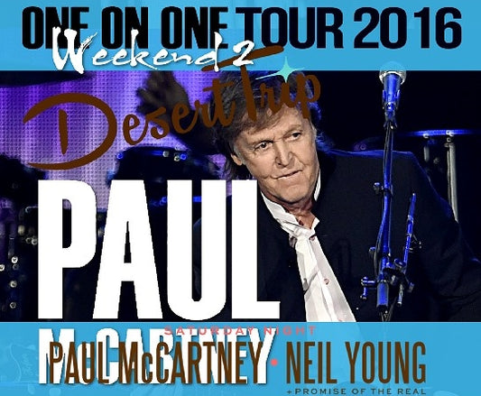 PAUL MCCARTNEY 2016 AMERICAN TOUR OCTOBER 15 DESERT TRIP WEEKEND 2 ( CD )