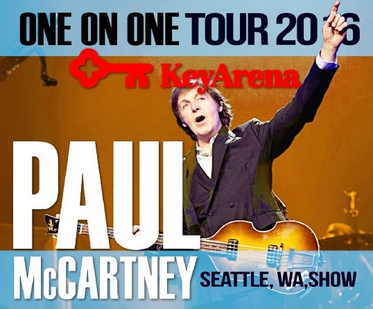 PAUL MCCARTNEY 2016 AMERICAN TOUR APRIL 17 SEATTLE ONE ( CD )