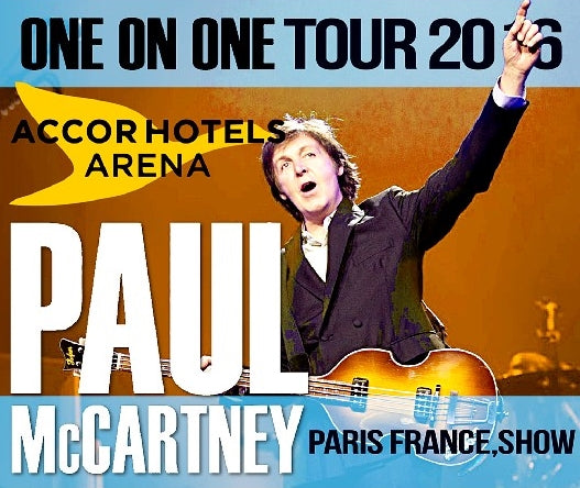 PAUL MCCARTNEY 2016 EUROPEAN TOUR MAY 30 PARIS ONE ( CD )