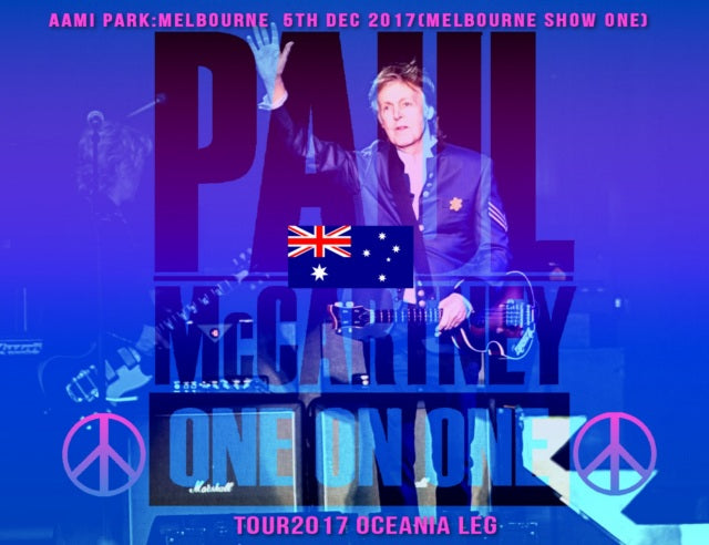 PAUL MCCATNEY DECEMBER 5, 2017 MELBOURNE FIRST DAY ( CD )