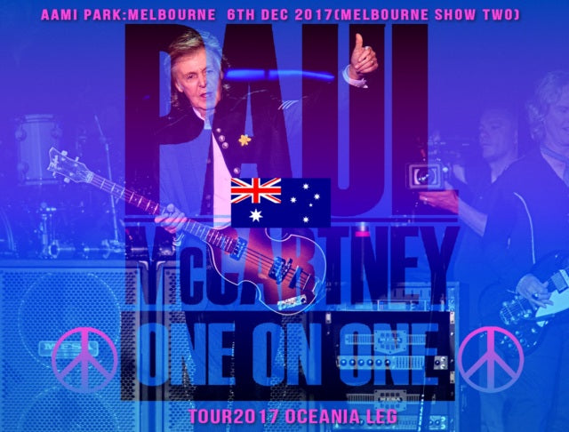 PAUL MCCATNEY DECEMBER 6, 2017 MELBOURNE LAST DAY ( CD )