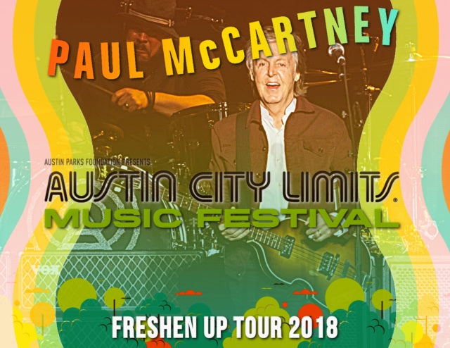 PAUL MCCARTNEY --FRESHEN UP TOUR 2018 OCTOBER 5 TEXAS COLLECTORS VER ( CD )