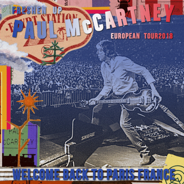 PAUL MCCARTNEY -2018 EUROPEAN TOUR FIRST DAY NOVEMBER 28 PARIS ( CD )