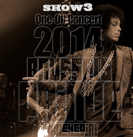 PRINCE 2014 ONE-OFF CONCERT MAY 30 BELGIUM 3RDSHOW ( CD )