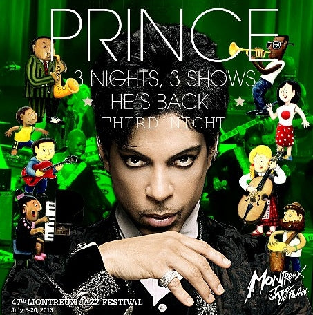 PRINCE & THE NPG MONTREUX JAZZ FESTIVAL 2013 FINAL DAY JULY 15+BONUS ( CD )