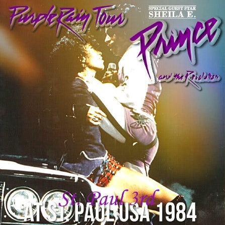 PRINCE 1984 AMERICAN TOUR DECEMBER 26 PURPLE RAIN ( CD )