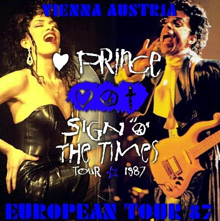 PRINCE 1987 EUROPEAN TOUR MAY 29 AUSTRIA SIGN O THE TIMES ( CD )