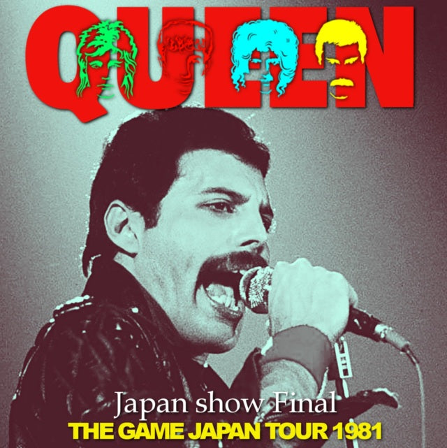 QUEEN 1981 JAPAN PERFORMANCE FINAL DAY FEBRUARY 18 TOKYO+BONUSTHE GAME TOUR ( CD )