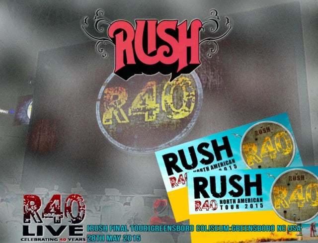 RUSH 2015 LAST TOUR MAY 28 GREENS BORO+BONUS H_SBD ( CD )