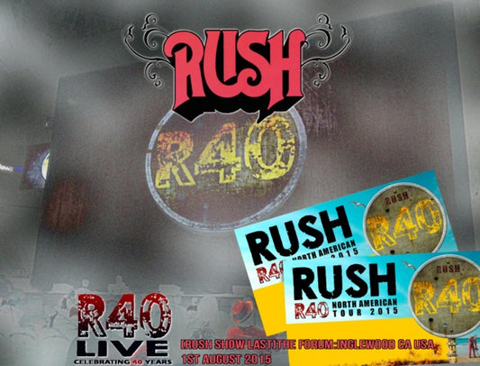 RUSH 2015 LAST TOUR FINAL AUGUST 1 EAGLE WOOD+BONUS ( CD )