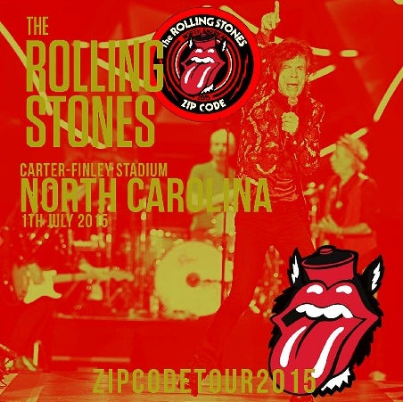 ROLLING STONES 2015 NORTH AMERICAN TOUR JULY 1 CAROLINA SBD ( CD )