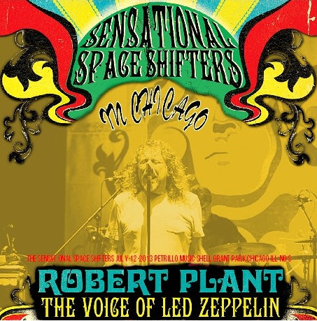 ROBERT PLANT 2013 AMERICAN TOUR JULY 12 CHICAGO SBD+BONUS ( CD )