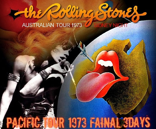 ROLLING STONES W MICK TAILOR 73 AUSTRALIAN TOUR SBD ( CD )