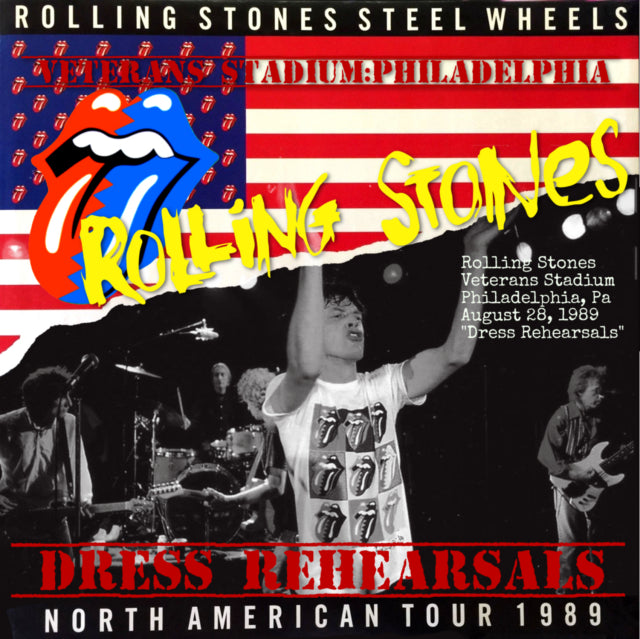 ROLLING STONES 1989 NORTH AMERICAN TOUR AUGUST 28 DRESLI HASAL SBD ( CD )