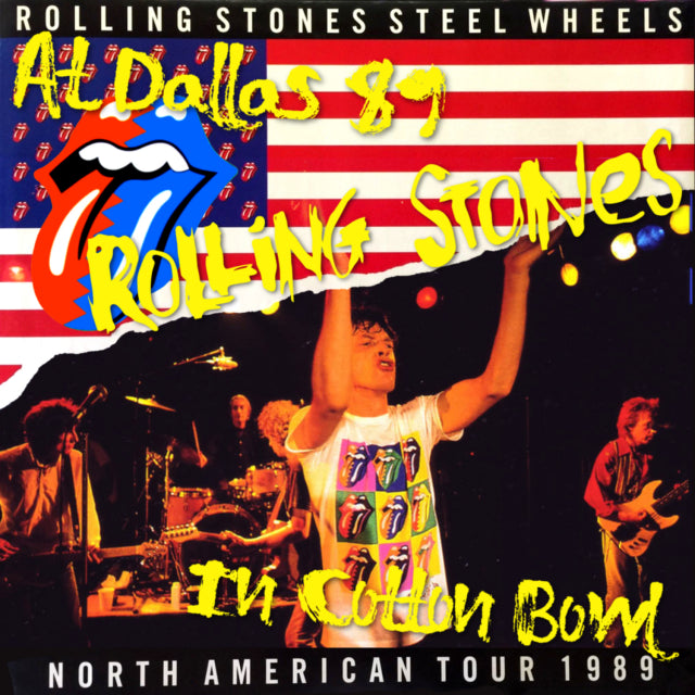 ROLLING STONES 1989 NORTH AMERICAN TOUR NOVEMBER 11 DALLAS SBD ( CD )