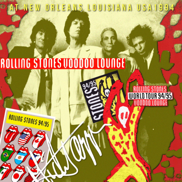 1994 AMERICAN TOUR OCTOBER 10 LOUISIANA+BONUS VOODOO LOUNGE ( CD )