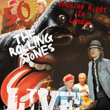 ROLLING STONES 50TH ANNIVERSARY TOUR FIRST DAY NOVEMBER 25 LONDON ( CD )