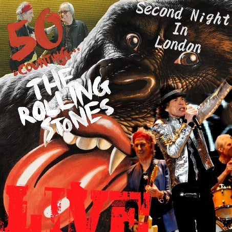 ROLLING STONES 50TH ANNIVERSARY TOUR LONDON LAST DAY NOVEMBER 29 ( CD )