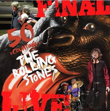 ROLLING STONES 50TH ANNIVERSARY TOUR THE LAST DAY DECEMBER 15 NEW JERSEY SBD ( CD )