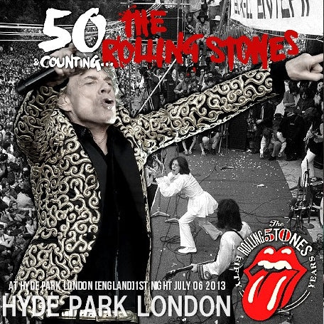 ROLLING STONES 50TH ANNIVERSARY TOUR JULY 6 HYDE PARK LONDON+BONUS ( CD )