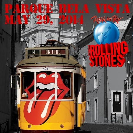 ROLLING STONES 2014 EUROPEAN TOUR MAY 29 PORTUGAL ROCK IN LIO ( CD )