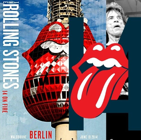 ROLLING STONES 2014 EUROPEAN TOUR JUNE 10, GERMANY BERLIN ( CD )