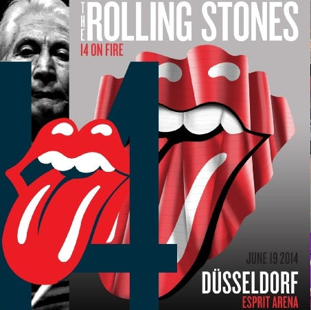 ROLLING STONES 2014 EUROPEAN TOUR JUNE 19, GERMANY DUSSELDORF ( CD )